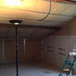 Réalisation isolation Fibre de Bois sous rampant et mur